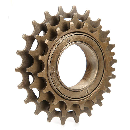 FUZHUI Bike Freewheel - Bicycle 3 Speed Freewheel, 16T-19T-22T Bike Flywheel 3 Gears, Mountain Bike Flywheel, High Strength Durable Flywheel for Mountain Road Bike Replacement Accessory
