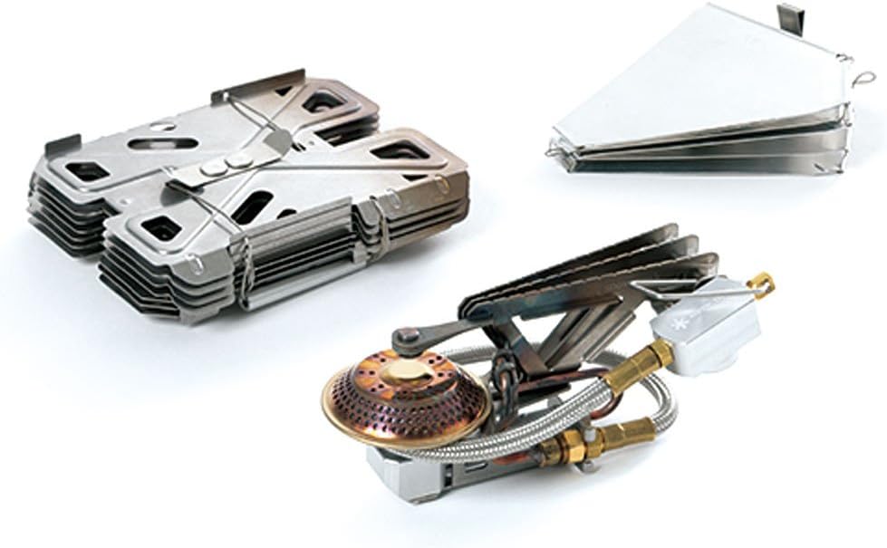 Snow Peak GeoShield Portable Camping Stove - Lightweight & Durable, One Size