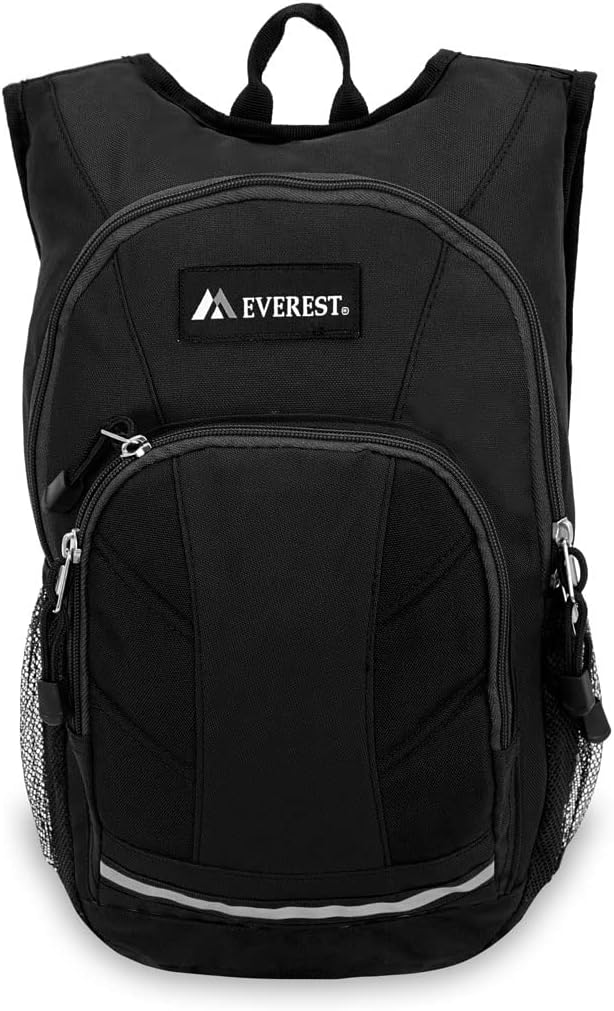 Everest Mini Hiking Pack, Black, One Size