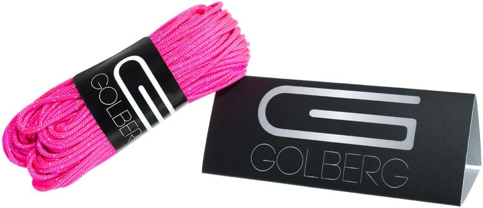 GOLBERG G 1.8mm Fluorescent Reflective 95lb Paracord – 20 Meters – Perfect for Guyline, Tent Rope, Camping, Hiking – (Reflective Neon Orange)