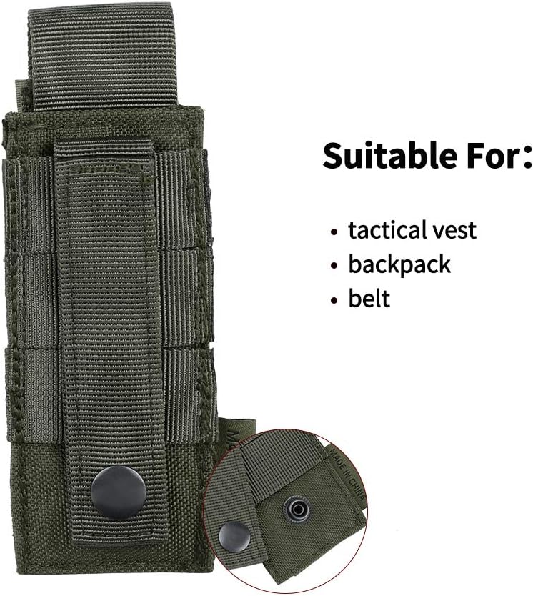 EXCELLENT ELITE SPANKER Molle Single/Double Pistol Mag Pouch Tactical Magazine Pouch Tool Organizer Holder