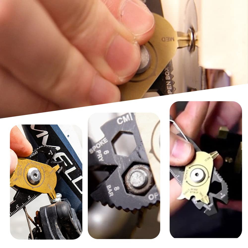 20 in 1 Multitool Creative Wire Cutter Portable Screwdriver for Outdoor Survival Camping Fishing Hiking
