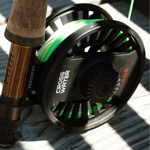 Redington Crosswater IV Fly Reel, Durable Fly Fishing Reel, Black, 4/5/6