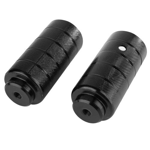 VBESTLIFE Rear Stunt Pegs, 1 Pair Steel Foot Stand Pegs for BMX Axle Peg