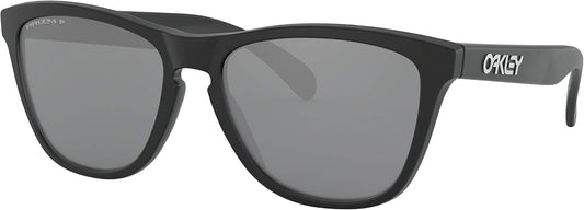 Oakley 24-297 Frogskins Polarized Sunglasses Matte Black w/Black Iridium 24 297 55mm