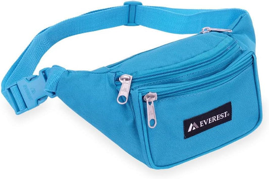 Turquoise Everest Signature Waist Pack - Standard Size for Active Adventures
