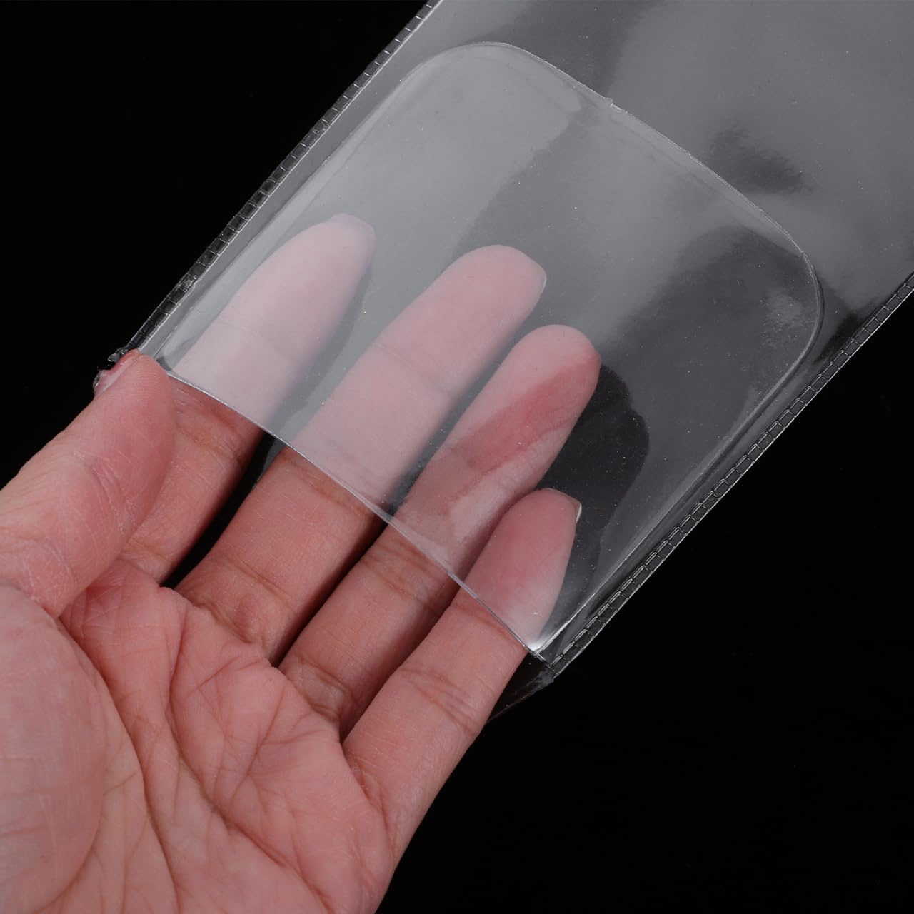 Pack of 20 Transparent PVC Pocket Protectors for Pen Leaks - Clear Pen Leak Protector for Doctors, Nurses, Lab Coats, and Office Supplies - Shirt Pocket Organizer