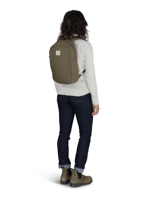 Osprey Arcane Small Day Commuter Backpack, Porcelain Orange Heather