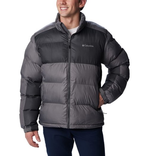 Columbia Men's Pike Lake II Jacket, 2024 City Grey/Shark, X-Large Tall