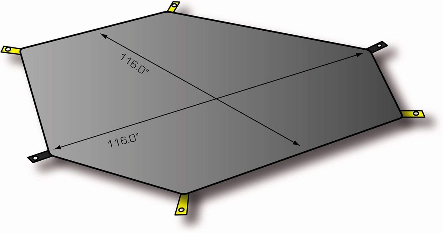 Mountainsmith Tent Foot Print, Waterproof Camping Tent Tarp, Ground Tent Mat for Camping and Hiking, Lightweight and Foldable
