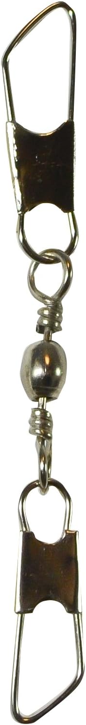 In the Breeze 25 Lb Double Snap Barrel Swivels - Spinning Swivel - 12Piece