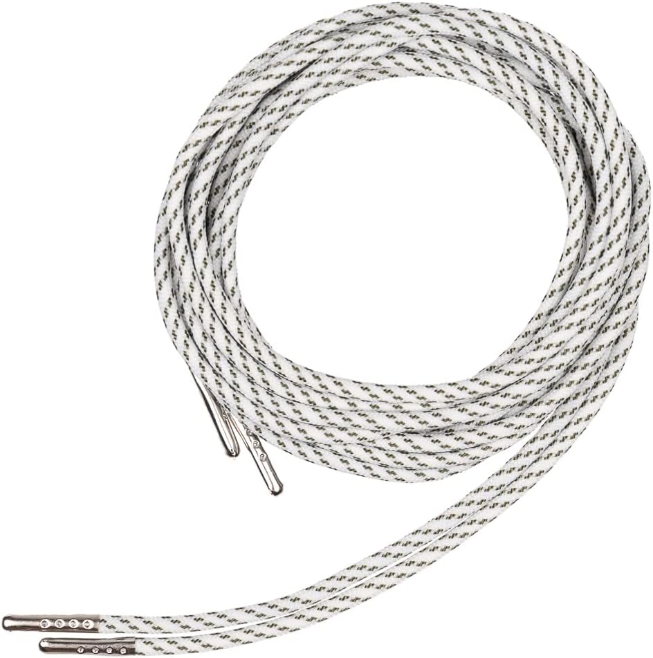 550 Paracord Boot Laces – Paracord Planet Milspec Paracord Boot Lace – Available in 52 and 72 Inch Lengths (72 Inch, Black)