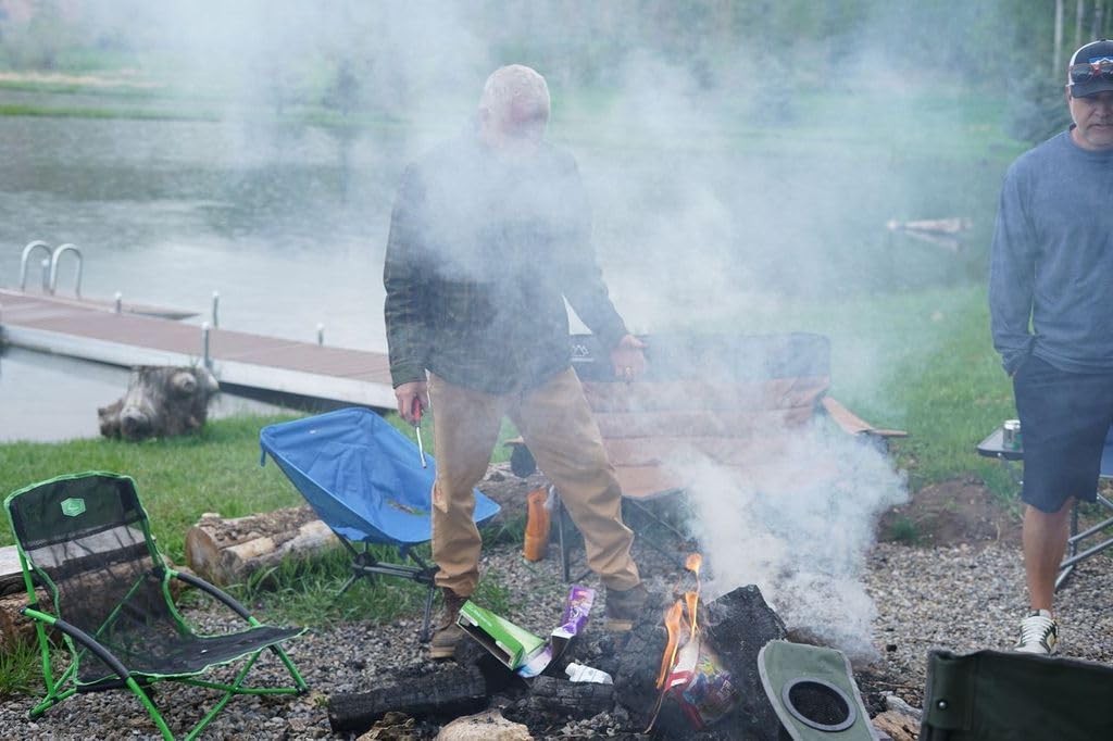 Alpine Mountain Gear Compact Trail Chair for - Portable Chair for Camping/Hiking/Backpacking by Caddis Sports