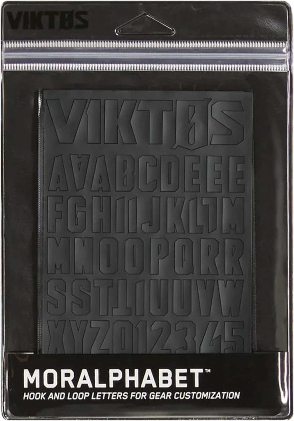 VIKTOS Moralphabet Versatile Creative Durable Hook & Loop Letters - Compatible with Any Item Equipped with a Loop Patch Panel
