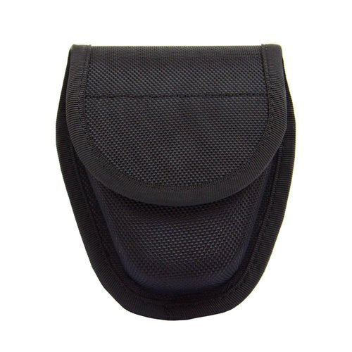 HipierFx Handcuff Case for Duty Belt Double Handcuff Holder with Hidden Snap for Police Law Enforcement (Without Hook and Loop Fastener)