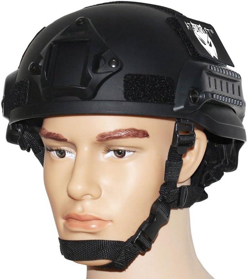 Tactical MICH 2002 Helmet for Airsoft & Paintball | Side Rail & NVG Mount