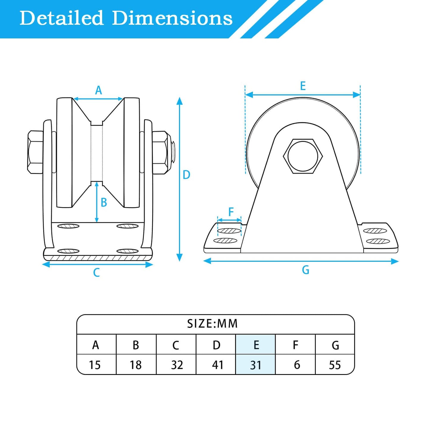 31mm Small Pulley Wheel Galvanize for Rope, Ball Bearing Inside, for Wire Rope Guides, Light Lifting, Clothesline, Winch, 4 Pack