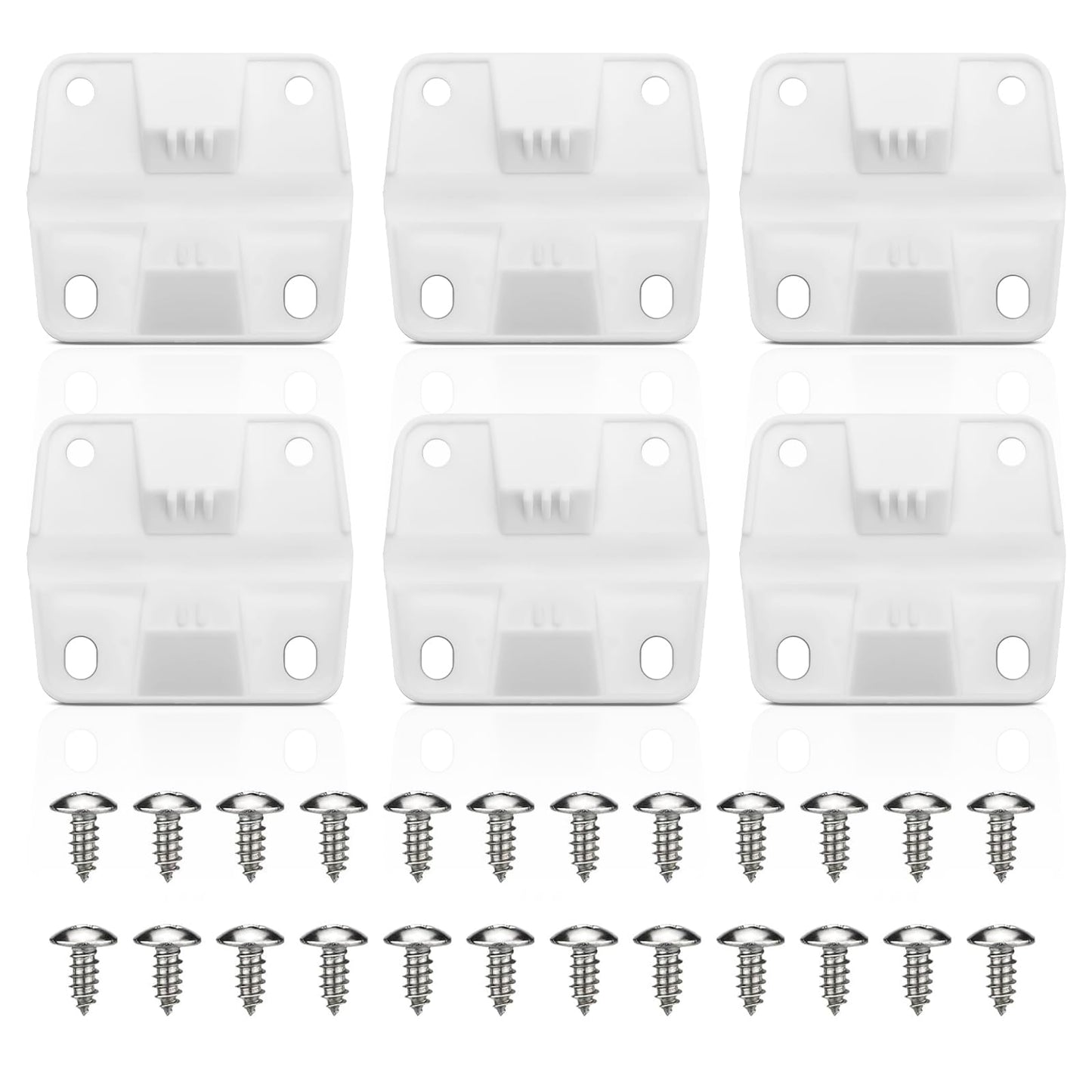 Cooler Hinges Replacement for Coleman Xtreme Cooler Hinges Coleman Ice Chest Hinges, Ice Chest Cooler Parts, for Rubbermaid Cooler Parts, 6 Pack