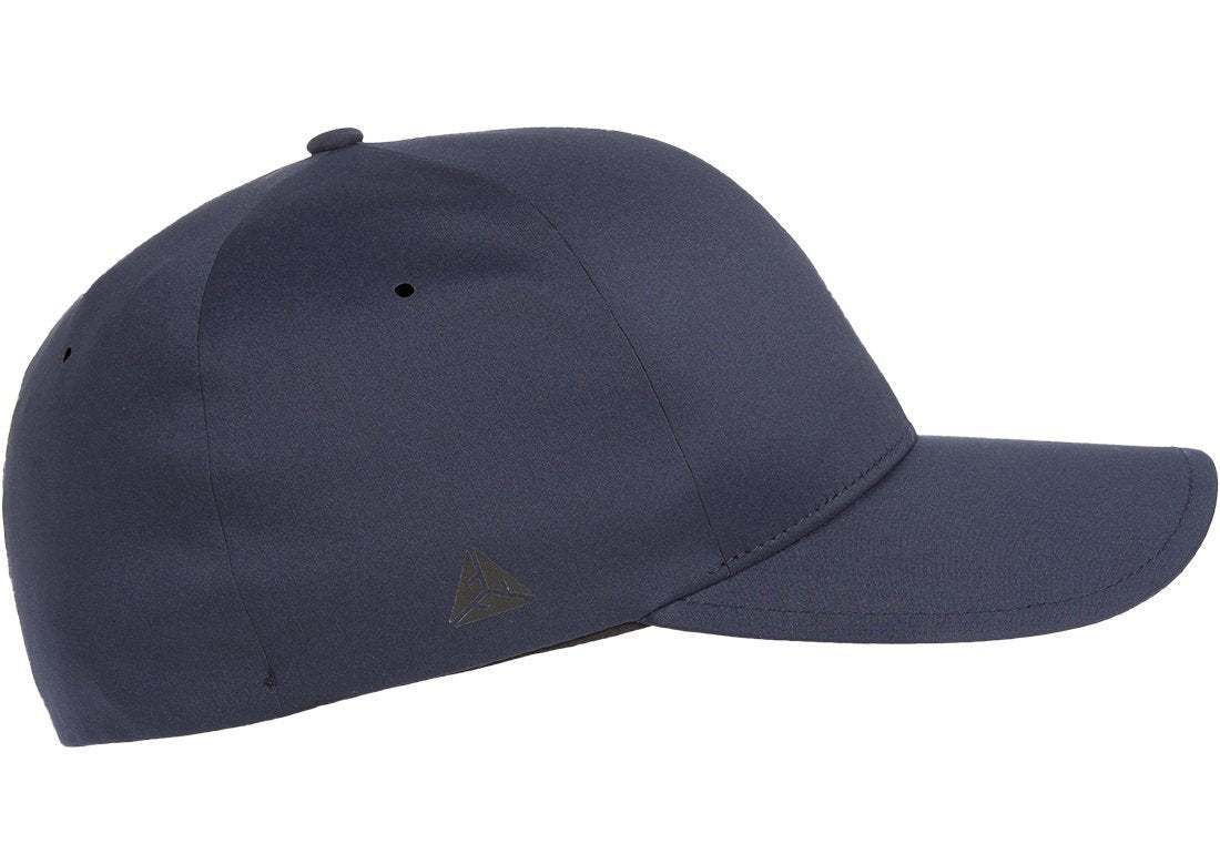 Flexfit Men's Delta Seamless Baseball Cap, Dark Navy, Small-Medium
