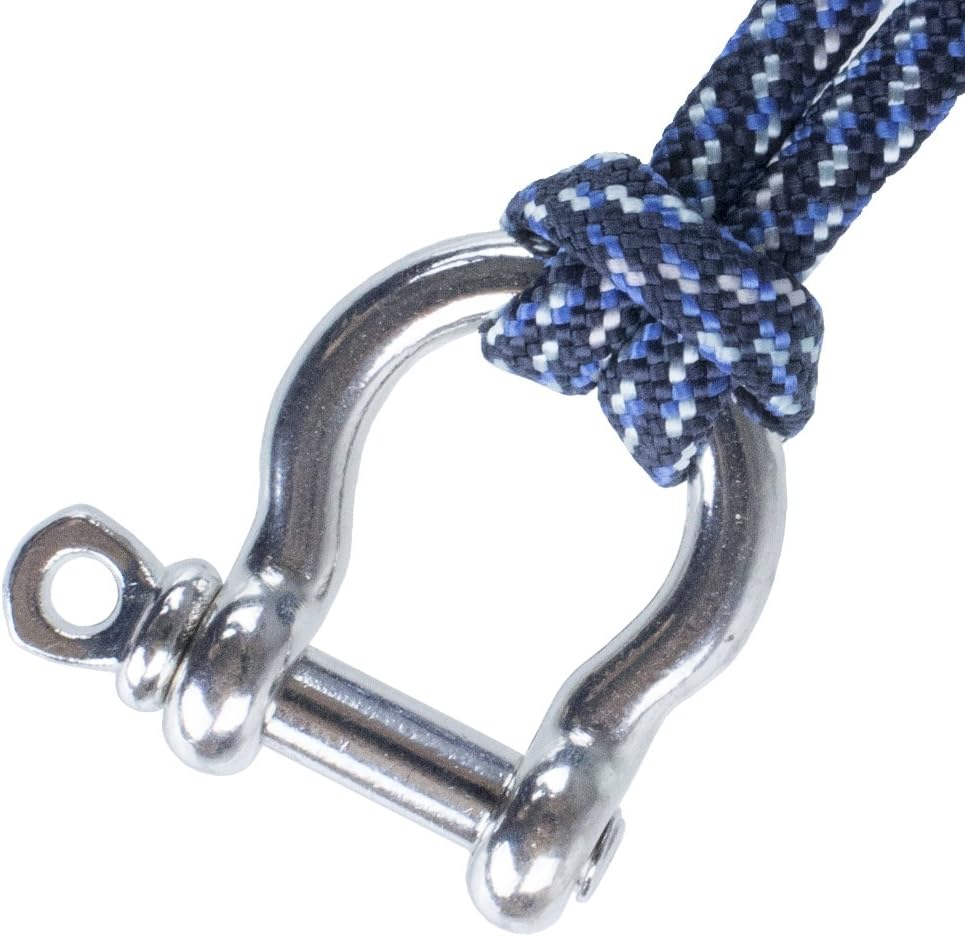 Paracord Planet Stainless Steel and Alloy B-Shackles, D-Shackles, O-Shackles, & U-Shackles for Paracord Survival Bracelets (Pack and Single Sizes)