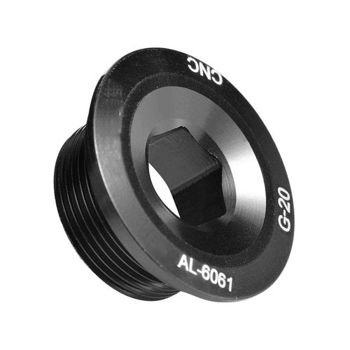 Chazcool Crankset Arm Bolt, GUB Aluminum Alloy Bike Cranket Crank, Bicycle Crankset Screws for 590 596 XT XTR SLX, Crank Bolt (Black)