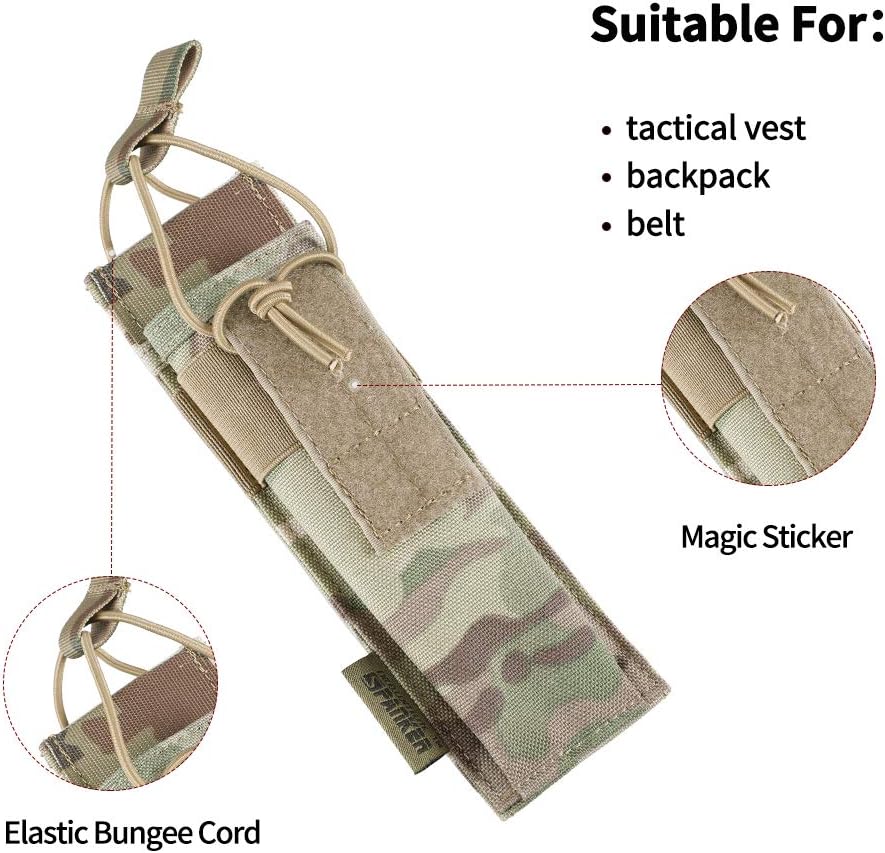 EXCELLENT ELITE SPANKER Open Top Single/Double/Triple Kriss Mag Pouch Tactical Molle MP7 Magazine Pouch
