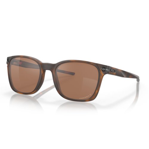 Oakley Ojector OO9018 901805 55MM Matte Brown Tortoise/Prizm Tungsten Polarized Rectangular Sunglasses for Men + Bundle Accessory Leash Kit, Microfiber Pouch