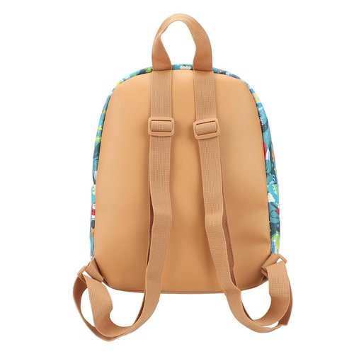 Bioworld Elf Illustrated North Pole Pattern 11.5" Mini Backpack