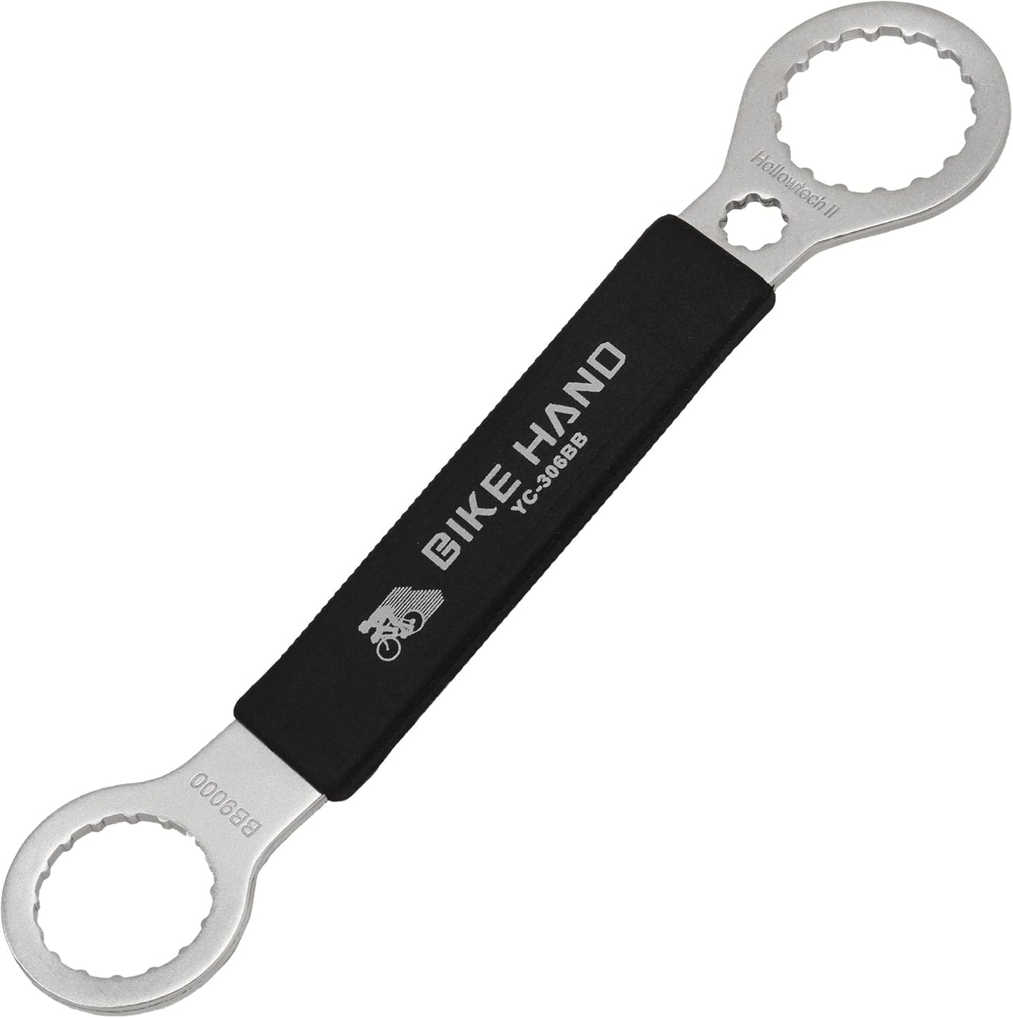 BikeHand Bicycle Bottom Bracket Tool - Compatible with Shimano Hollowtech II/BB9000, BBR60, M8000, Sram Dub, Truvativ GXP, FSA Mega EVO or Campagnolo Ultra-Torque