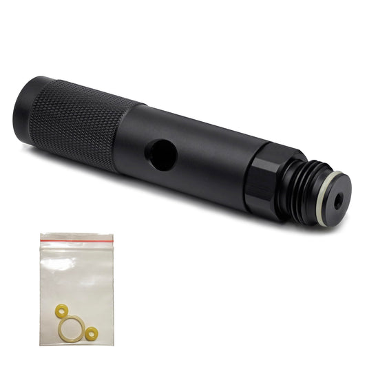Aopkeo 12gram CO2 Cartridge Small Cylinder Quick Charge Adapter for Paintball PCP Airsoft Soda Water (G1/2-14(0.825"-14NGO))