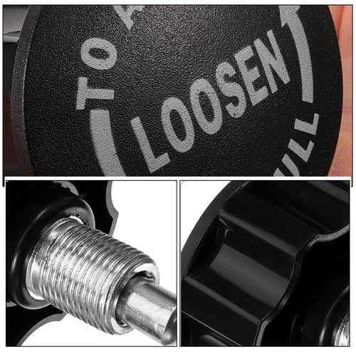 COOLHIYA Rotating Pull Pin Knob for Fitness Equipment Durable Replacement Part for Exercise Bikes Convenient Installation for Home Gym Accessories Compatibility for Various Machines