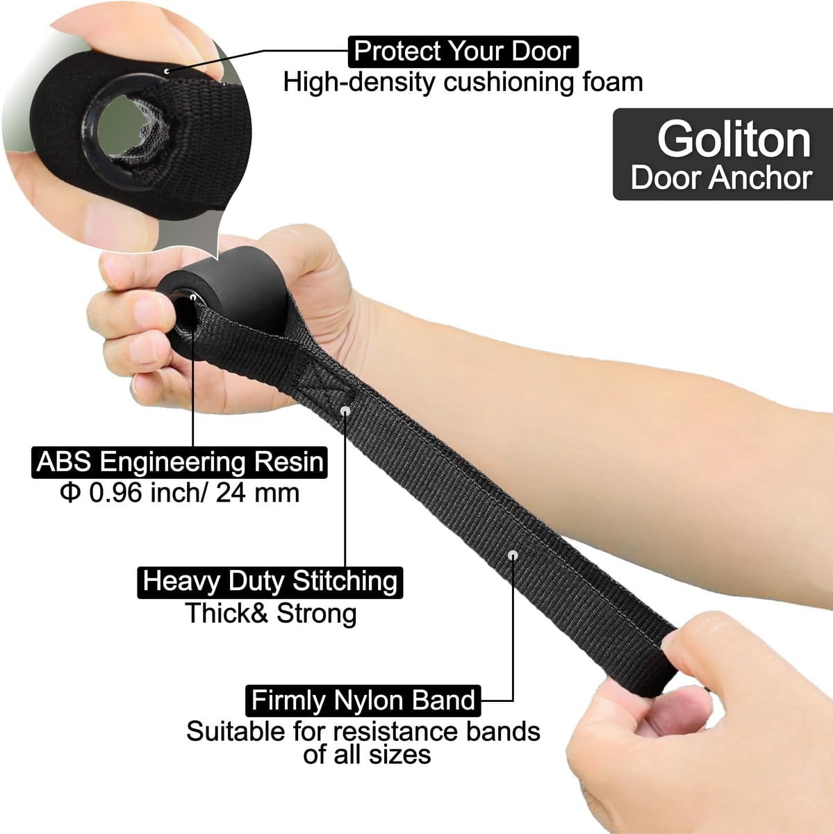 Resistance Loop Exercise Bands Exercise Bands for Home Fitness, Stretching, Strength Training, Physical Therapy,Elastic Workout Bands for Women Men Kids