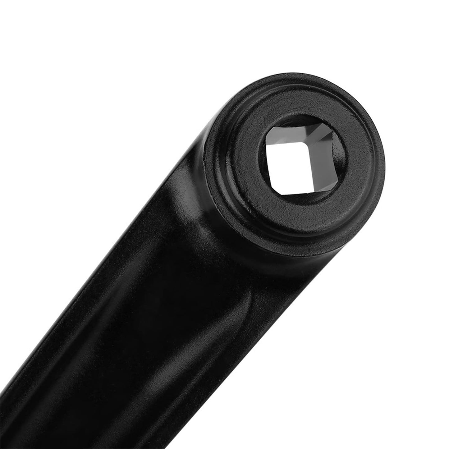 Honio Bike Crank Arm, High Strength Deformation Resistance Bike Left Crank Arm, for Many Bike Models Bike Accessory Bike Repair Replacement Accessory (Diamond Hole)