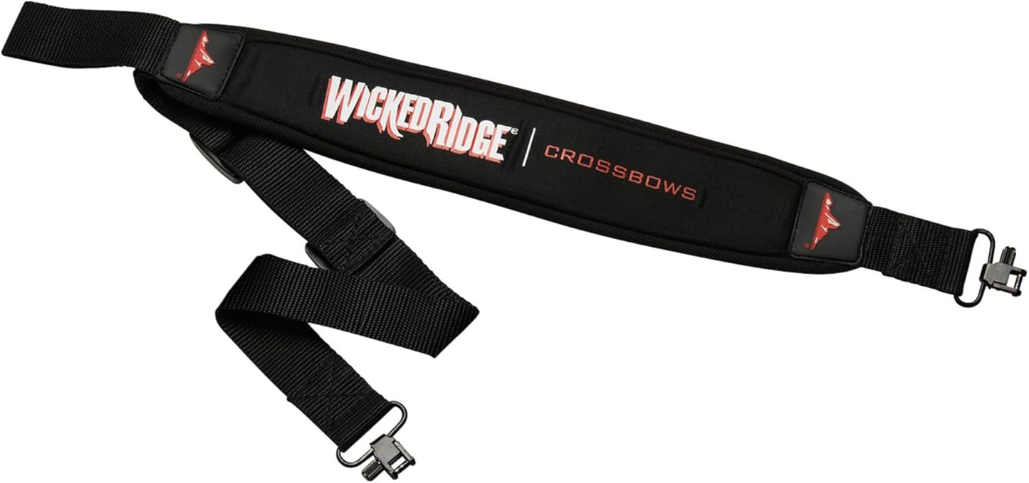 Wicked Ridge by TenPoint Neoprene Sling - Adjustable 1.25” Shoulder Strap with Thumb Loop - Compatible with All TenPoint, Wicked Ridge & Horton Crossbows