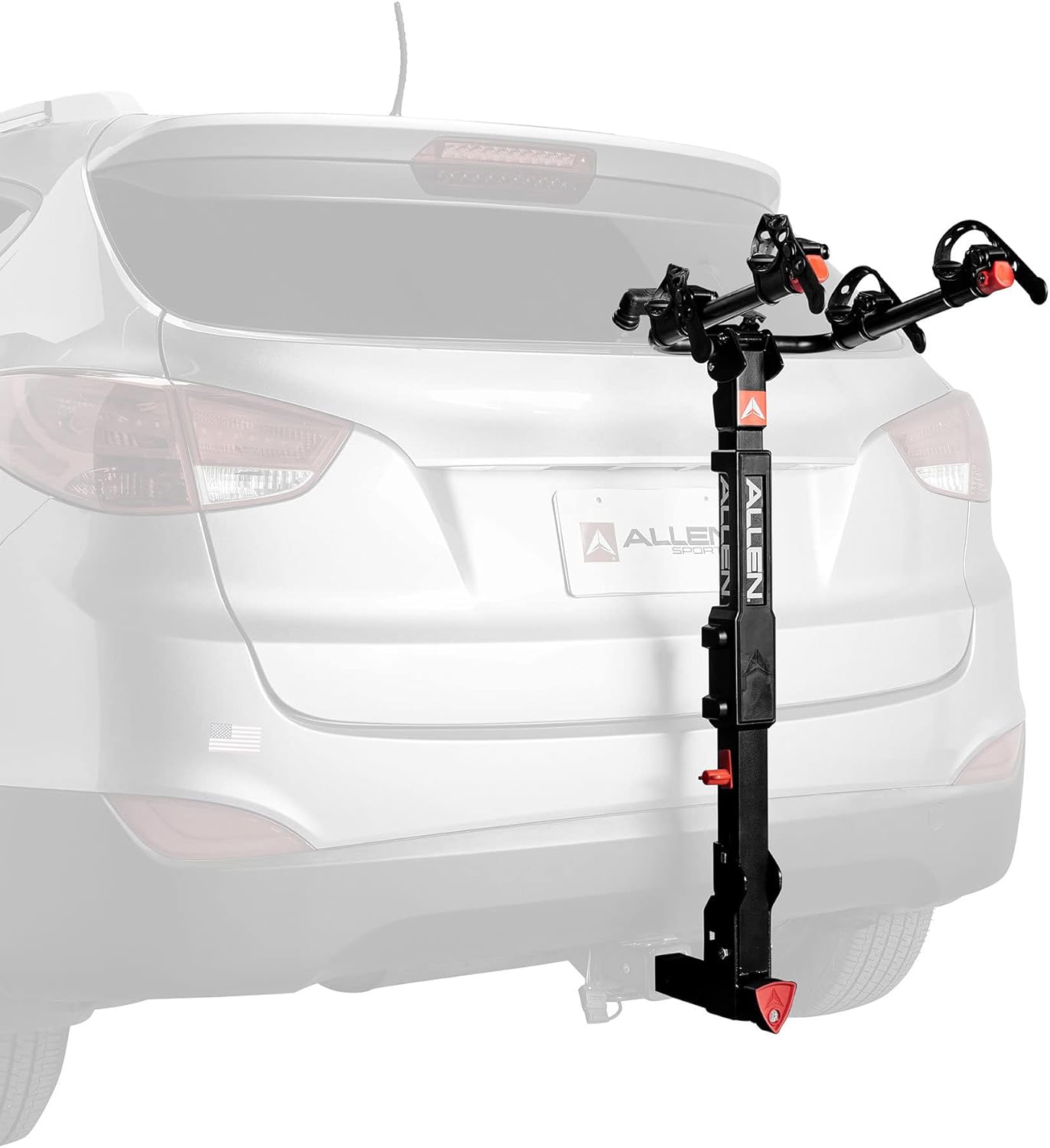 Allen Sports Deluxe 2-Bike Hitch Mount Rack , Silver/Black (522RR)
