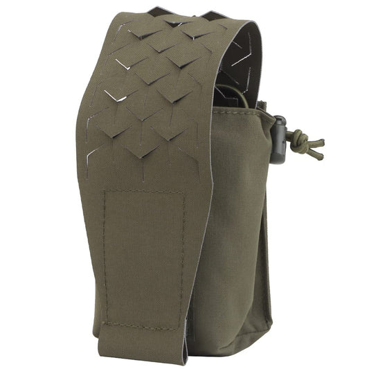 Multifunctional MOLLE Walkie Talkie Pouch,Tactical Quick Release Chest Hang Magazine Pouches Carrier Radio Bag for Hunting Airsoft