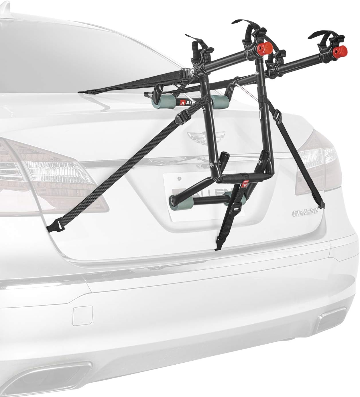 Allen Sports Deluxe 2-Bike Rack, Bicycle Adaptor Bar Combo Pack, Model 102900CP , Black