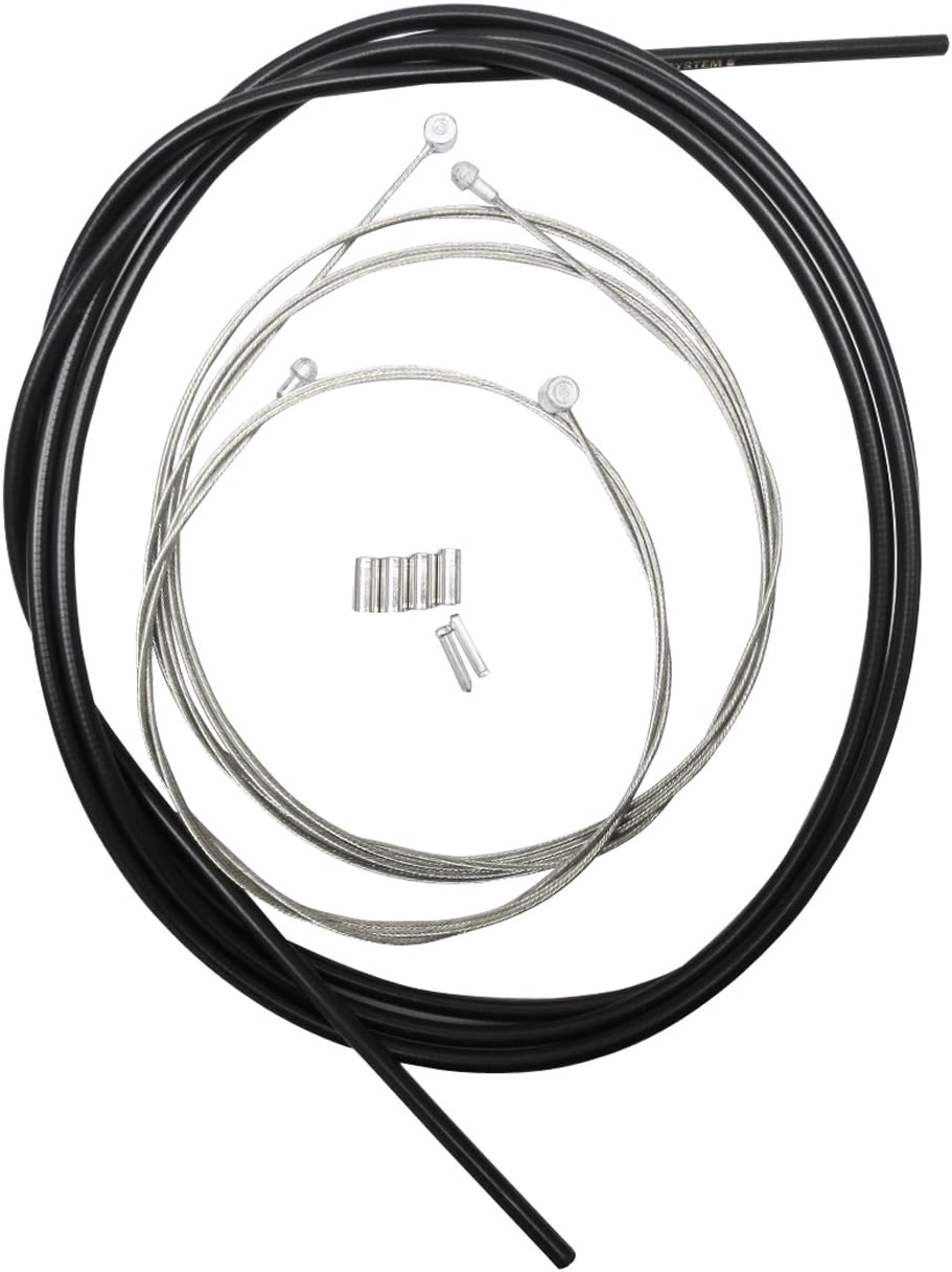 Shimano (Standard Brake Cable Set Black [Y80098022] Load/MTB