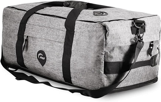 Skunk Hybrid Backpack/Duffle Gray - Smell Proof - Water Resistant US Patent Number D819327