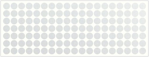 LiteMark Reflective Red 0.5 Inch Dot Sticker Decals for Helmets, Bicycles, Bike - Pack of 133 Pcs