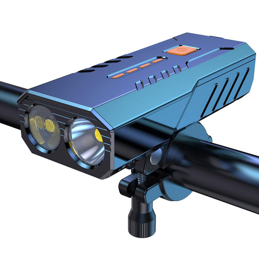 BCOIIUE Bike Light,1200 Lumen Bright Larger Wide Angle Focused Beam,3000 mAh Long Life Battery Max Runtime 41H+ Bicycle Light