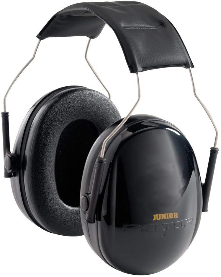 Peltor Sport Earmuffs, Black, NRR 22dB, Adjustable