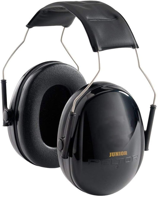 Peltor Sport Earmuffs, Black, NRR 22dB, Adjustable