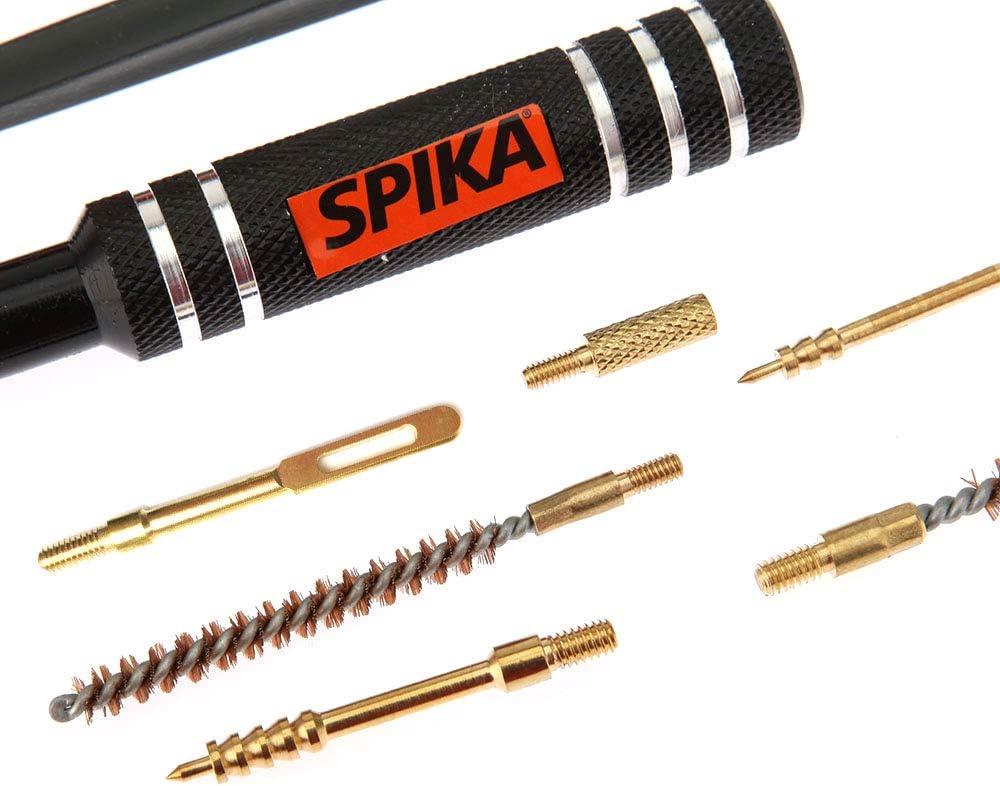 SPIKA Compact Shotgun/Airgun/Rifle & Pistol Cleaning Kit - 12 Gauge