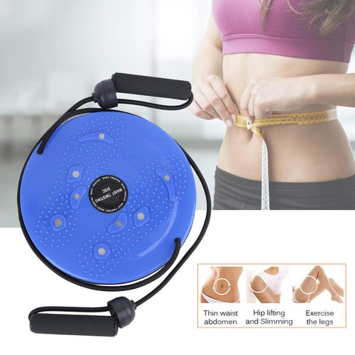 Twisting Disc Board, 25cm Waist Training Board With Pull Rope Fitness Slimming Equipment Twist Board For Exercise Waist Twister Board For Aerobic Exercise Twist Boards