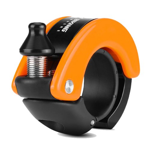 Bicycle Bell Clear Loud 100 dB MTB Bell Bicycle for Adult Road Mountain Bike Handlebar- 22.2 mm/0.78 Inch(Yellow)