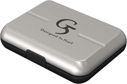 G5 Vault Broadhead Case - Durable Portable Archery Hunting Gear Safe Box with Foam-Padded Interior & Secure Latch Closure