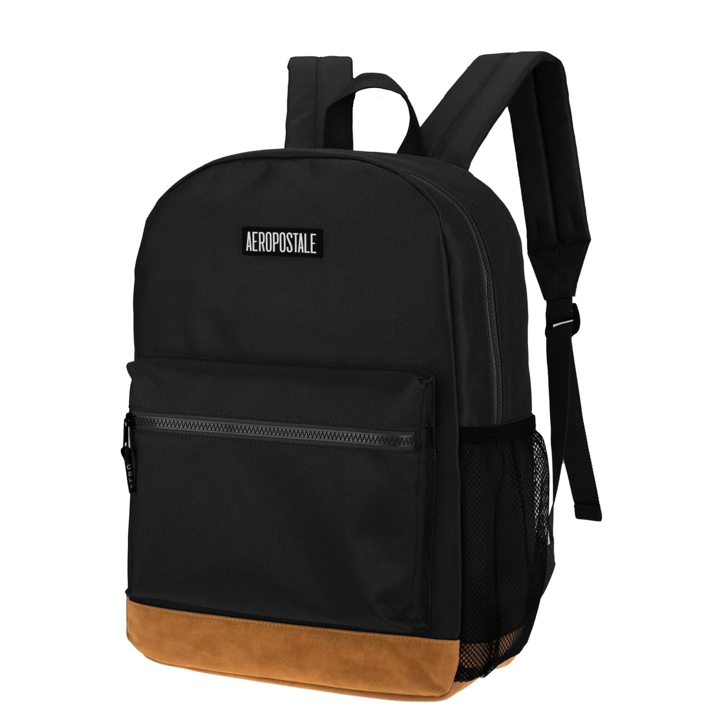 AEROPOSTALE Upgraded Fieldtrip Unisex Backpack - AE Mens and Womens Bag for Everyday Use (Black)
