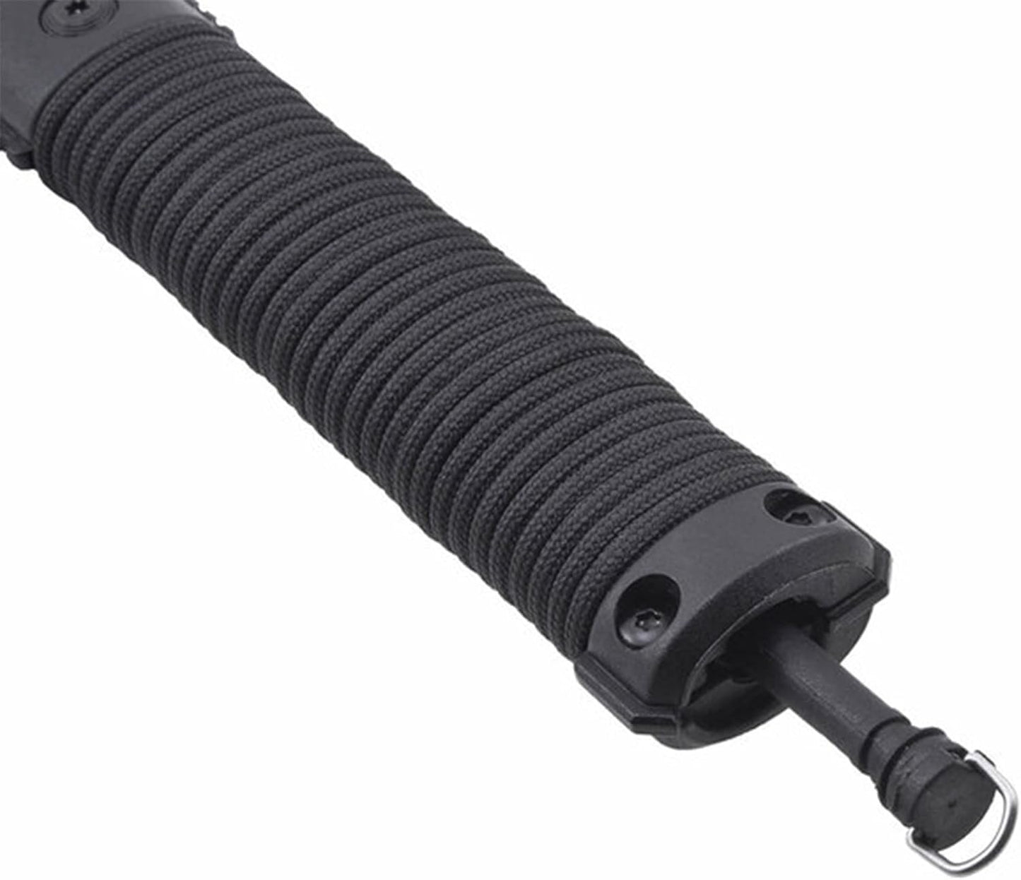 Survival Hawk Tactical Hatchet - Multi-Purpose Outdoor Tool with Fire Starter & Paracord Handle (SK1001-CP), Black