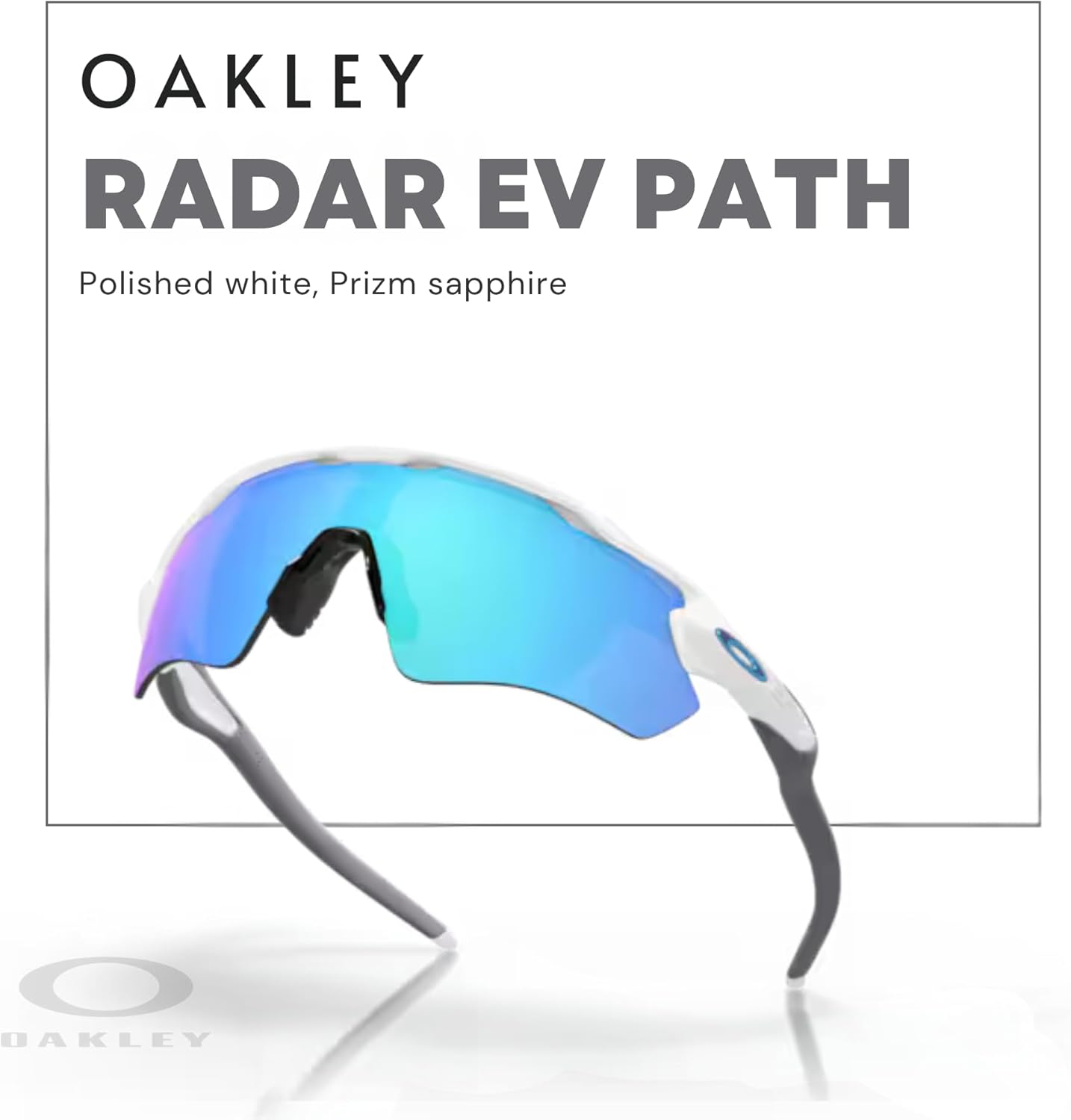 OAKLEY Radar EV Path OO9208 Sunglasses For Men+ Bundle Accessory Leash Kit, Microfiber Pouch